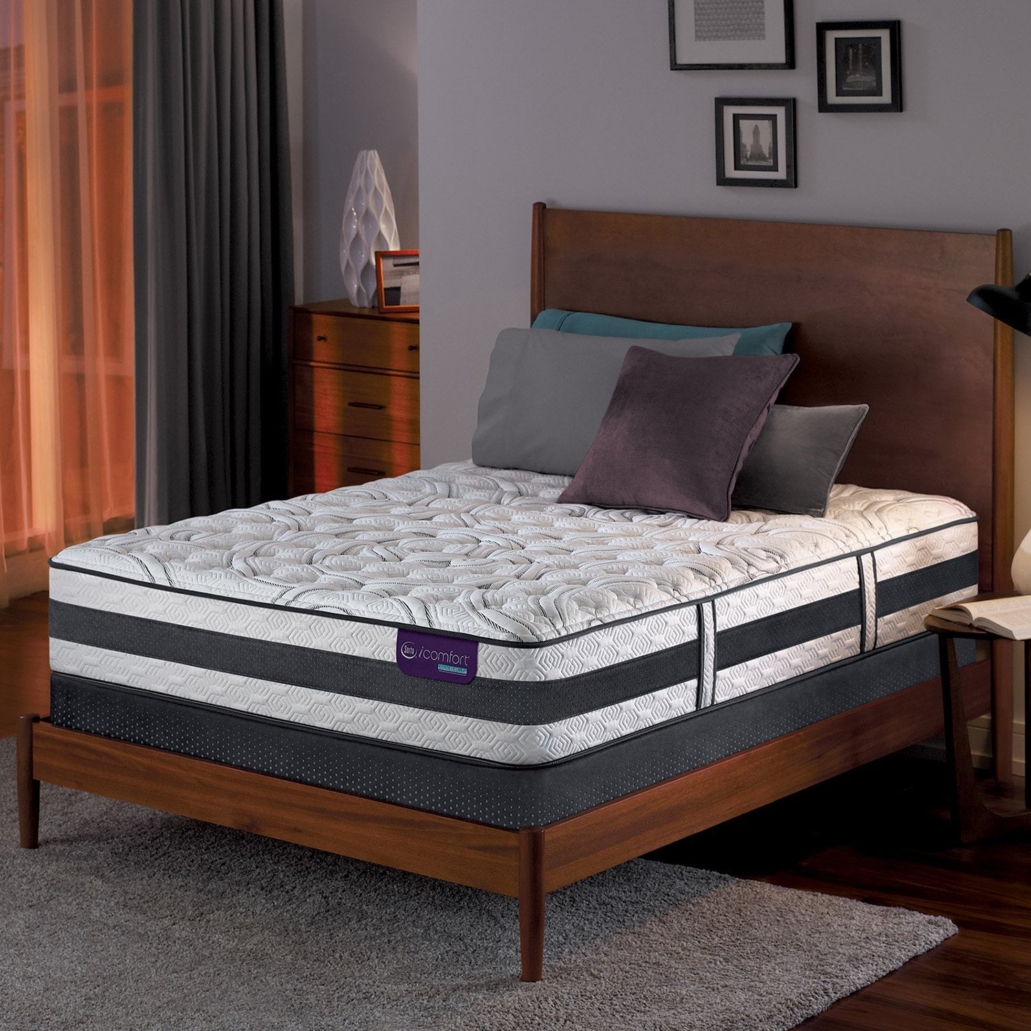 Serta iComfort Hybrid Limited Edition Luxury Firm Twin Mattress Set