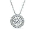 thumbnail image 1 of 0.95 C.T.T.W. Lab Created Round Diamond Pendant in 14K Gold, 1 of 4