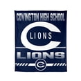 thumbnail image 1 of Logo Brands Covington High School 60"x70" Super Plush Blanket, 1 of 7