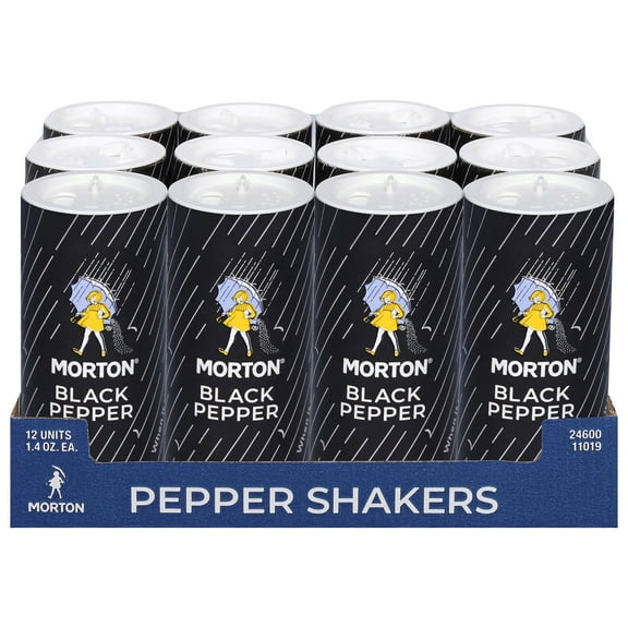 Morton Pepper Shakers 1.4 oz., 12 pk.