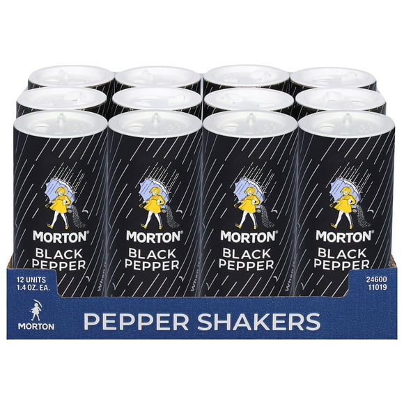Morton Pepper Shakers 1.4 oz., 12 pk.