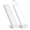 thumbnail image 1 of 7.8 inch Battery Operated Daylight White Integrated LED Under Cabinet Lights with Hook, 2-Pack, 1 of 7