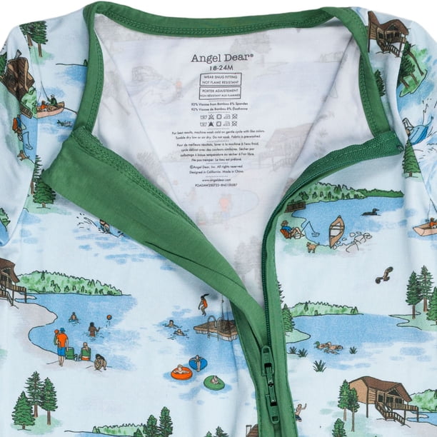 Angel Dear Baby Boys Convertible Zipper Romper - Samsclub.com