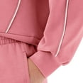 thumbnail image 4 of Member's Mark Women's Sandwash Front Seam Piping Crewneck Sweatshirt, 4 of 8