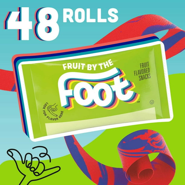 Fruit By The Foot Tie-Dye Fruit Flavored Snacks Variety Pack, 0.75