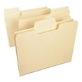 thumbnail image 2 of Smead 1/3 Cut Assorted Positions SuperTab Heavyweight File Folders, Manila Letter, 50ct., 2 of 7