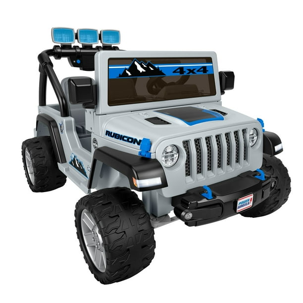 Fisher-Price Power Wheels Adventure Jeep Wrangler Ride-On