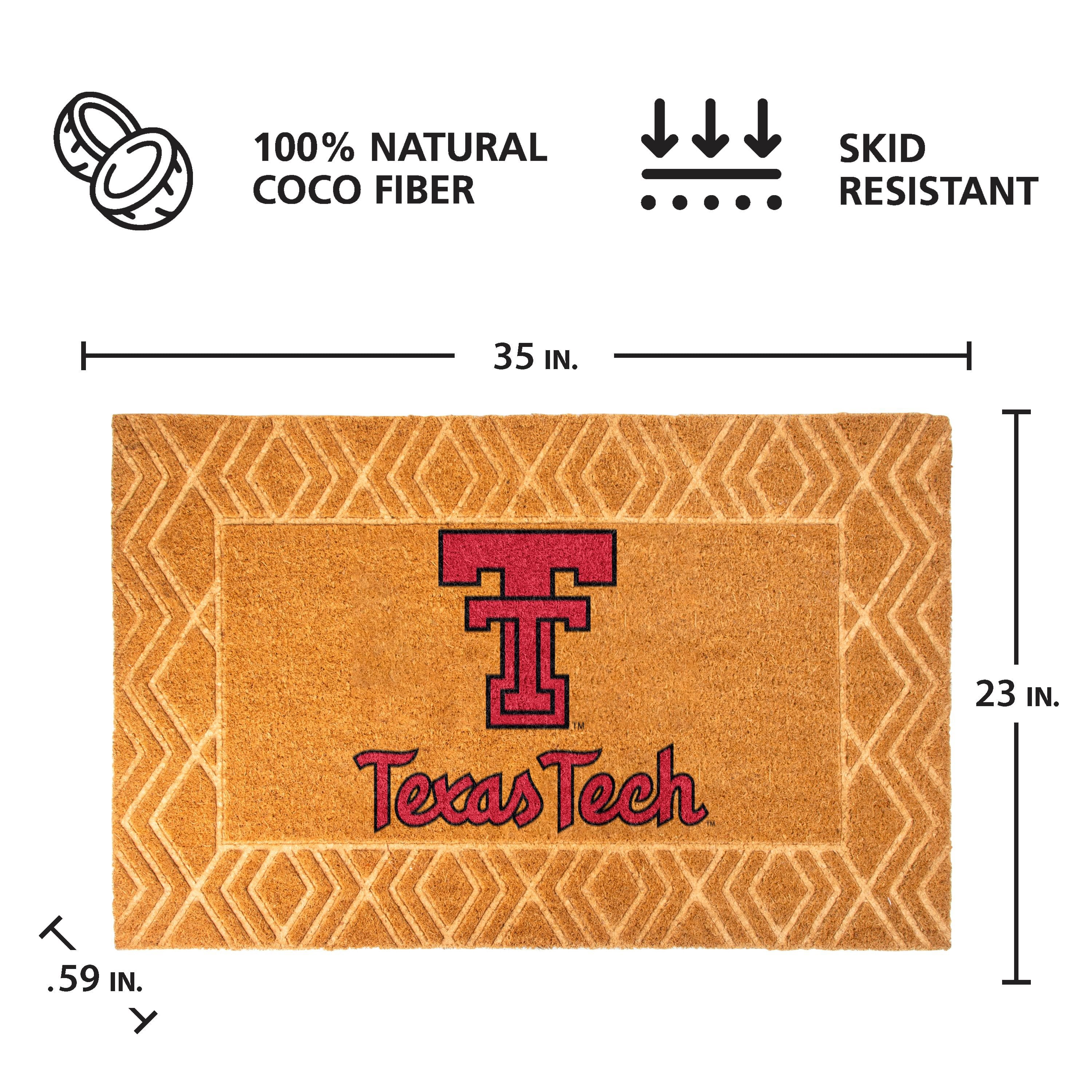 Logo Brands Texas Tech Red Raiders Coir Outdoor Mat - Samsclub.com