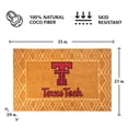 thumbnail image 3 of Logo Brands Texas Tech Red Raiders Coir Outdoor Mat, 3 of 3