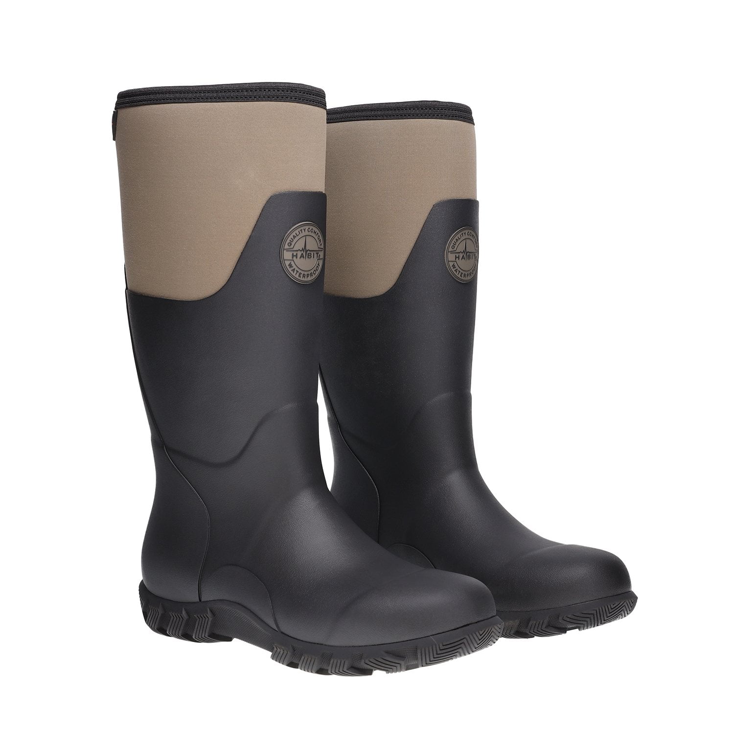 Habit Men's All-Weather Waterproof Rubber Boot