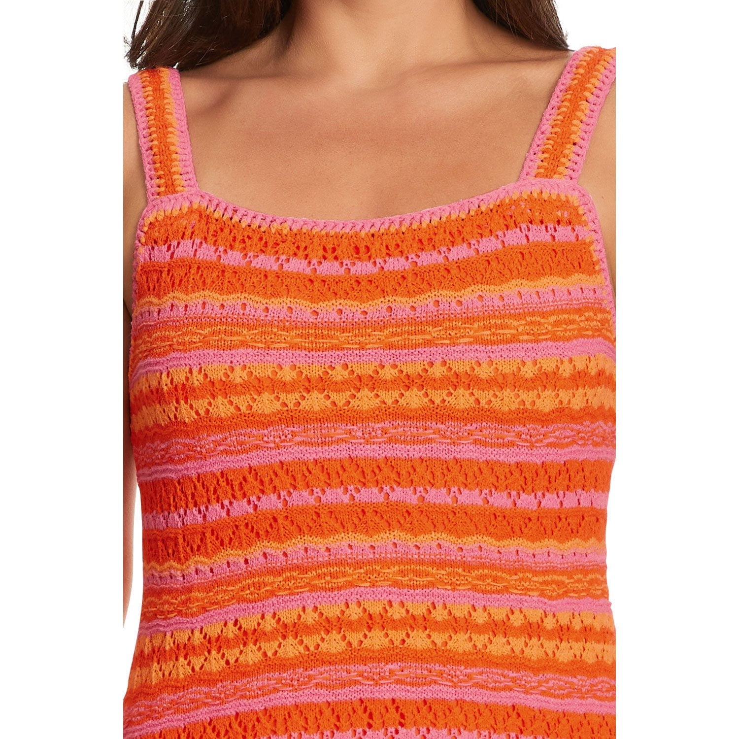 jessica simpson women's and women's plus iris crochet cami dress Jessica Simpson Women's Crochet Dress
