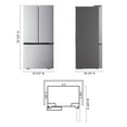 thumbnail image 5 of LG 27 cu. ft. Smart Counter-Depth MAX French Door Refrigerator, 5 of 11