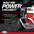 thumbnail image 3 of Simpson 3600 PSI at 2.5 GPM HONDA® GX200 with AAA® Triplex Plunger Pump Cold Water Professional Gas Pressure Washer, 3 of 16