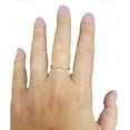 thumbnail image 3 of 0.33 CT. T.W. Diamond Link Ring in 14K Yellow Gold, 3 of 3