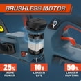 thumbnail image 6 of X6 60V Max* 26" Cordless Hedge Trimmer, Brushless (3.0 Ah Battery & Charger Included), 6 of 13