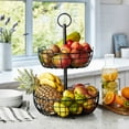 thumbnail image 3 of Member's Mark 2-Tiered Wrought Iron Fruit Stand, 3 of 6