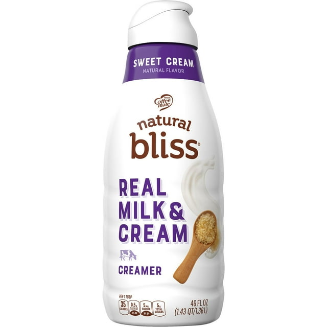 Nestle Coffee Mate Natural Bliss Sweet Cream Liquid Coffee Creamer (46 fl. oz.)