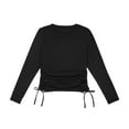 thumbnail image 7 of Member's Mark Women's Ruched Long Sleeve Top, 7 of 8