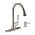 thumbnail image 1 of Kohler Malleco Touchless Pull-Down Kitchen Faucet With Soap/Lotion Dispenser, 1 of 5