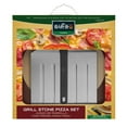 thumbnail image 2 of Mr. Bar-B-Q Grill Stone Pizza Kit With Peel & Cutter, 2 of 6