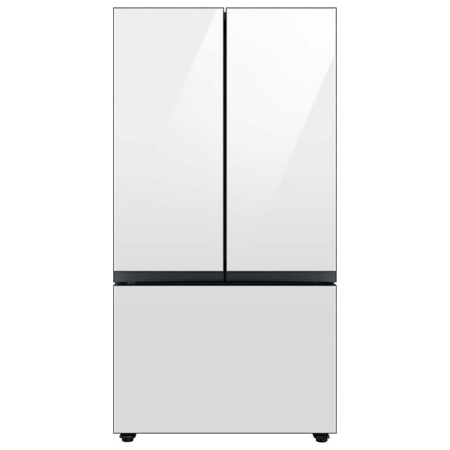 Samsung 24 cu. ft. Bespoke Counter Depth French-Door Refrigerator with Customizable Panel Colors