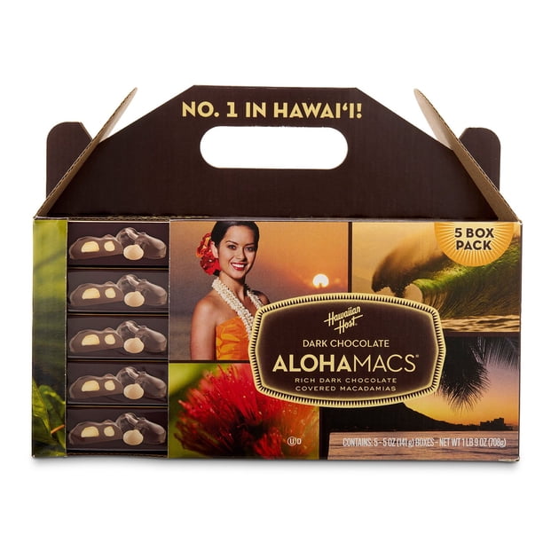 Hawaiian Host Dark Chocolate AlohaMacs 5 pk. - Samsclub.com