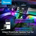 thumbnail image 4 of Govee RGBIC Interior Car Strip Lights, 4 of 10