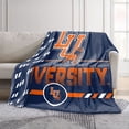thumbnail image 2 of Logo Brands Langston University Lions 60"x70" Super Plush Blanket, 2 of 7