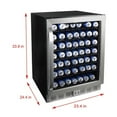 thumbnail image 3 of Frigidaire Gallery 5.1 Cu Ft. Built-In Beverage Fridge, Stainless Steel, Frost Free , 3 of 6