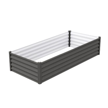 The Organic Garden Co Hakea 6' x 3' x 1.3' Metal Rectangle Garden Bed