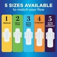 thumbnail image 2 of Always Infinity Extra Heavy Overnight Pads, with Wings, Size 5, 66 ct., 2 of 10