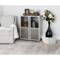 thumbnail image 14 of Seville Classics UltraHD 4-Door Stackable Locker Cabinets, 15" W x 18" D x 73.9" H, 14 of 14
