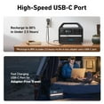 thumbnail image 4 of 500 Watt Anker SOLIX 536 Portable Power Station with Carrying Case, 4 of 11