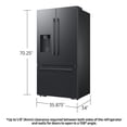thumbnail image 3 of Samsung 29 cu. ft. Zero Clearance French Door Refrigerator w/ Sphere Ice, 3 of 10