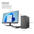 thumbnail image 2 of HP ENVY Desktop Bundle w/HP 27" FHD Monitor - 12th Gen Intel Core i5-12400 Processor - 12GB  Memory - 512GB SSD - 2 Year Warranty Care Pack - Windows 11 Home, 2 of 9