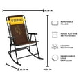 thumbnail image 3 of Logo Brands Wyoming Cowboys Bungee Rocker, 3 of 5