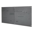 thumbnail image 1 of Seville Classics UltraHD 2-Piece Pegboard Set with 23 Piece Hook Assortment, 24" L x 24" W, 1 of 8