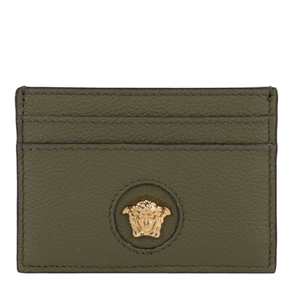 Versace Medusa Leather Card Holder