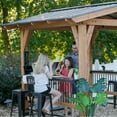 thumbnail image 7 of Backyard Discovery 9' x 10' Granada Grill Gazebo with Outdoor Bar, 7 of 21
