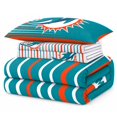 thumbnail image 2 of Logo Brands Miami Dolphins Bed-In-A-Bag Set, 2 of 5