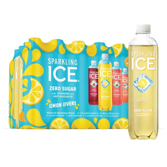 Sparkling Ice Summer Lemonade Variety Pack, 17 fl. oz., 24 pk.