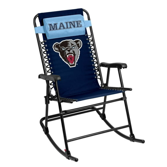 Logo Brands Maine Black Bears Bungee Rocker