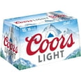 thumbnail image 1 of Coors Light American Light Lager Beer, 16 fl. oz. aluminum bottle, 15 pk., 1 of 7