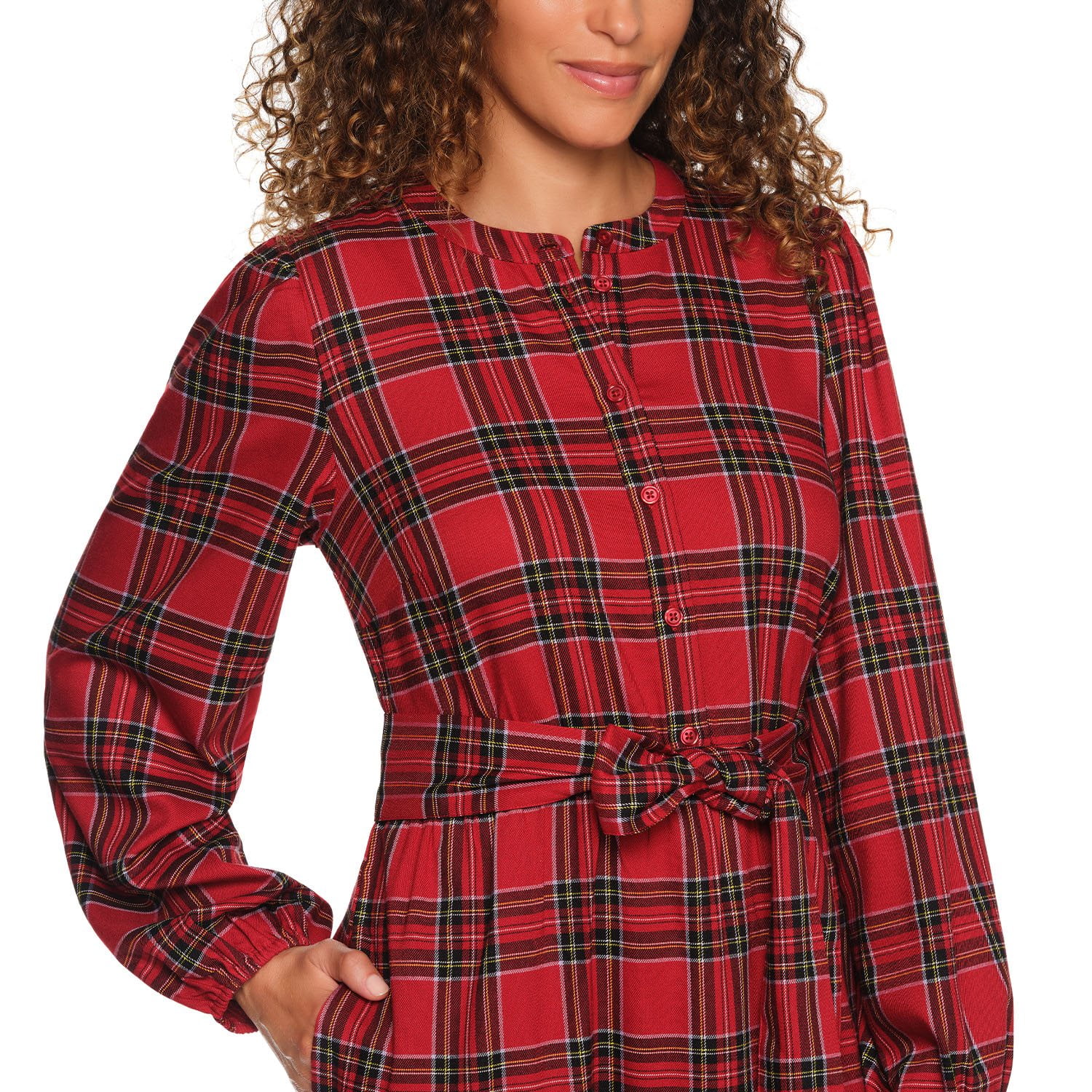 Lands' End Women's Flannel Tiered Maxi Dress - Samsclub.com Lands' End Women's Flannel Tiered Maxi Dress - Samsclub.com