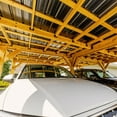 thumbnail image 8 of Backyard Discovery 20' x 20' Kingsport Cedar Carport/Gazebo, 8 of 14