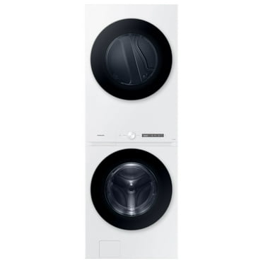 Samsung Bespoke 4.6 cu. ft. Single Unit AI Laundry Hub Washer and 7.6 cu. ft. Electric Dryer