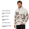 thumbnail image 5 of State Of Mine Men’s Sherpa Quarter Zip Pullover, 5 of 8