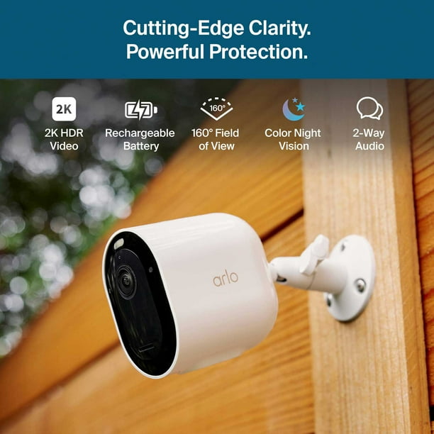 Arlo Pro Outdoor Security Camera 2K HDR (6th Gen), 1-Pack