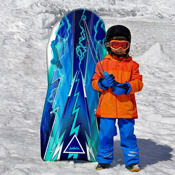 スノーボード Blue Rain Beginner Kids Snowboard 95cm (38 Inches) With Adjustable
