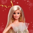 thumbnail image 2 of Barbie Signature 2025 Holiday Barbie Collectible Fashion Doll, 2 of 6
